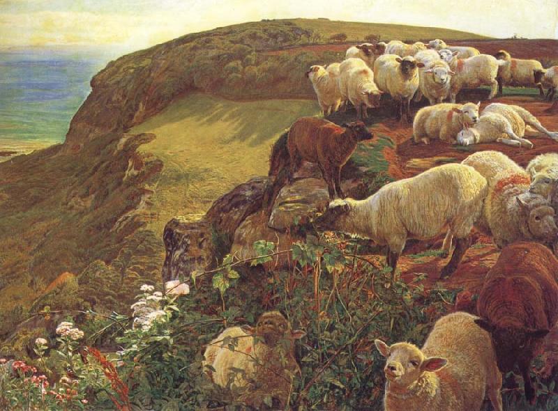 William Holman Hunt Our English Coasts Sweden oil painting art